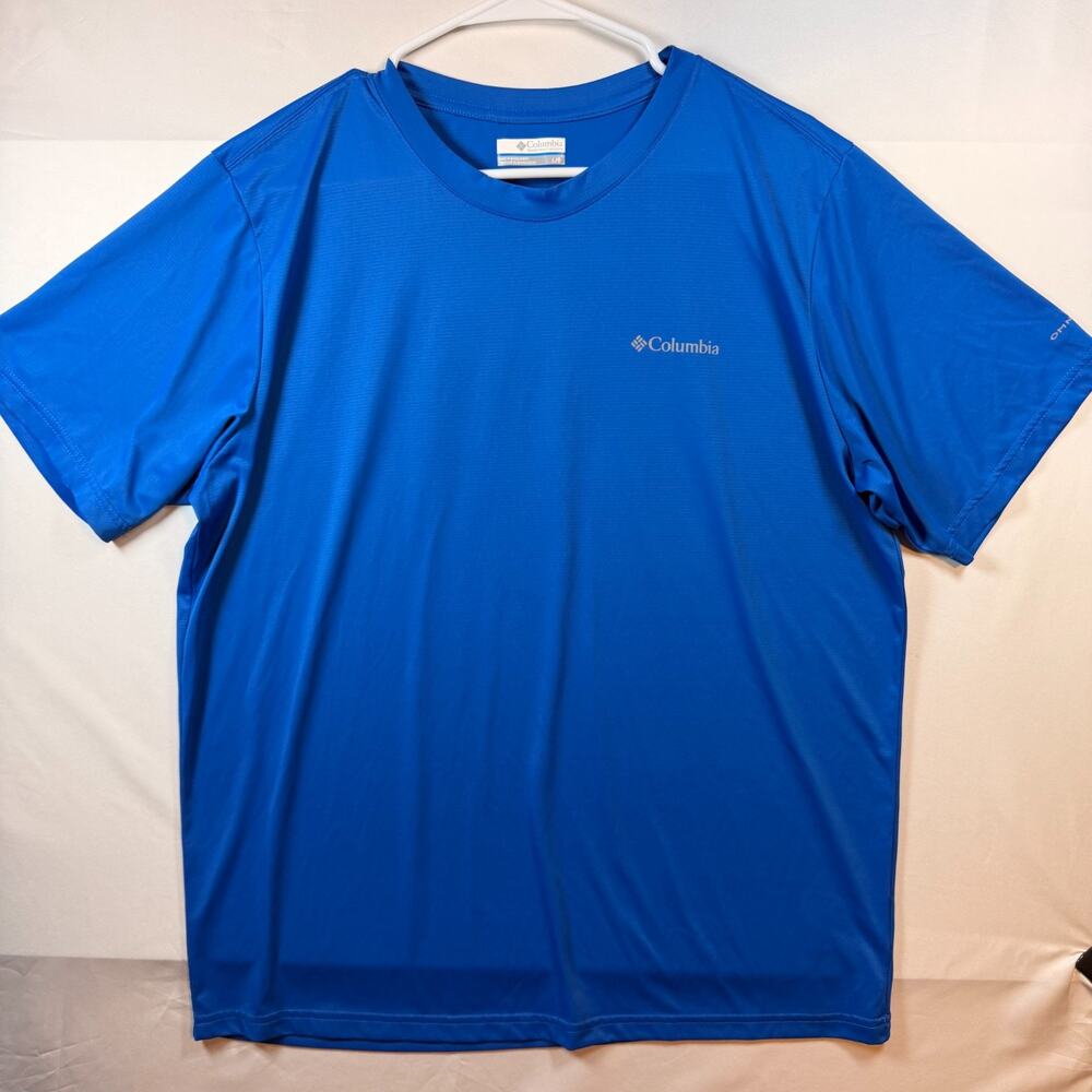Columbia Sportswear Company Omni-Wick Performance T Shirt Mens Blue Size Large